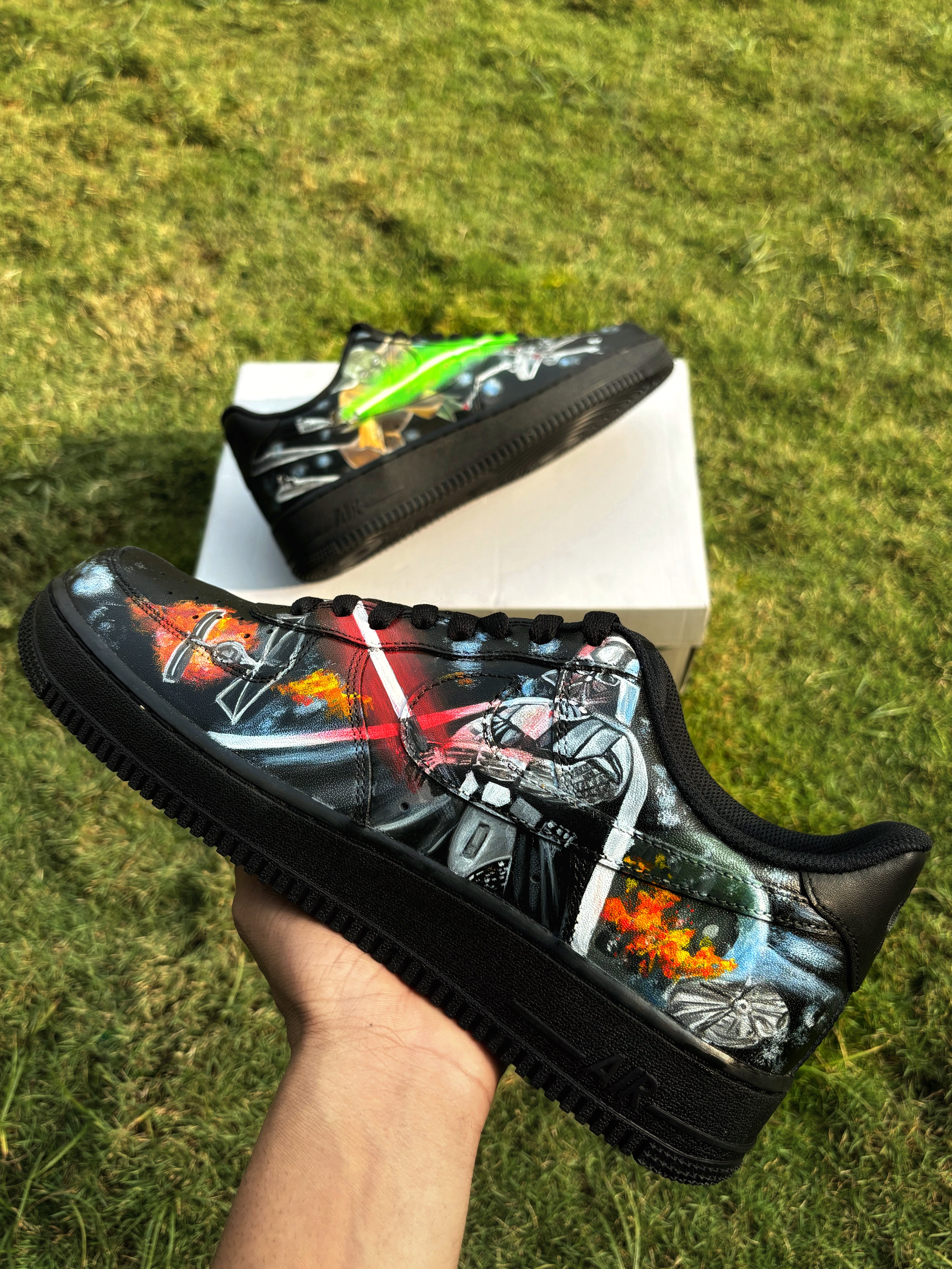 Nike Air Force 1 x Yoda x Darth Vader Knickgasm