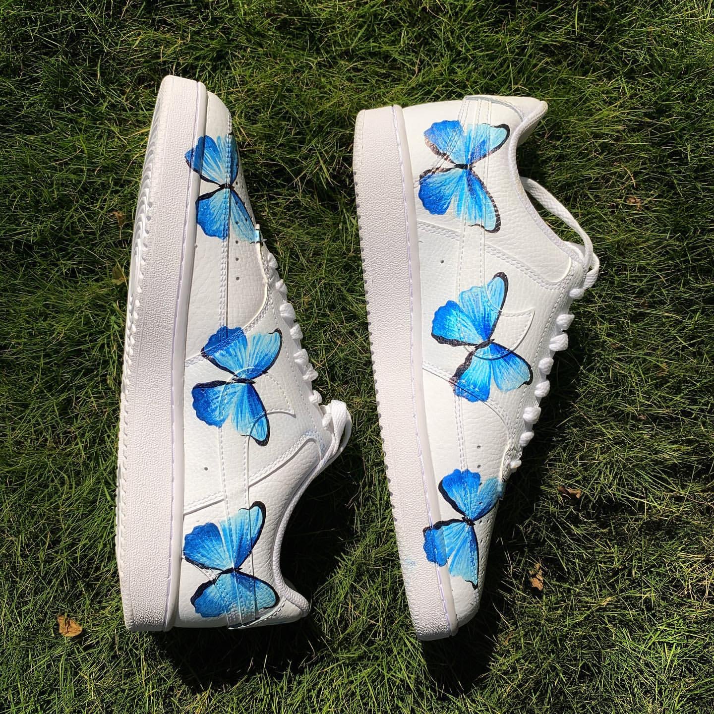 Nike Court Vision x Blue Butterfly Knickgasm