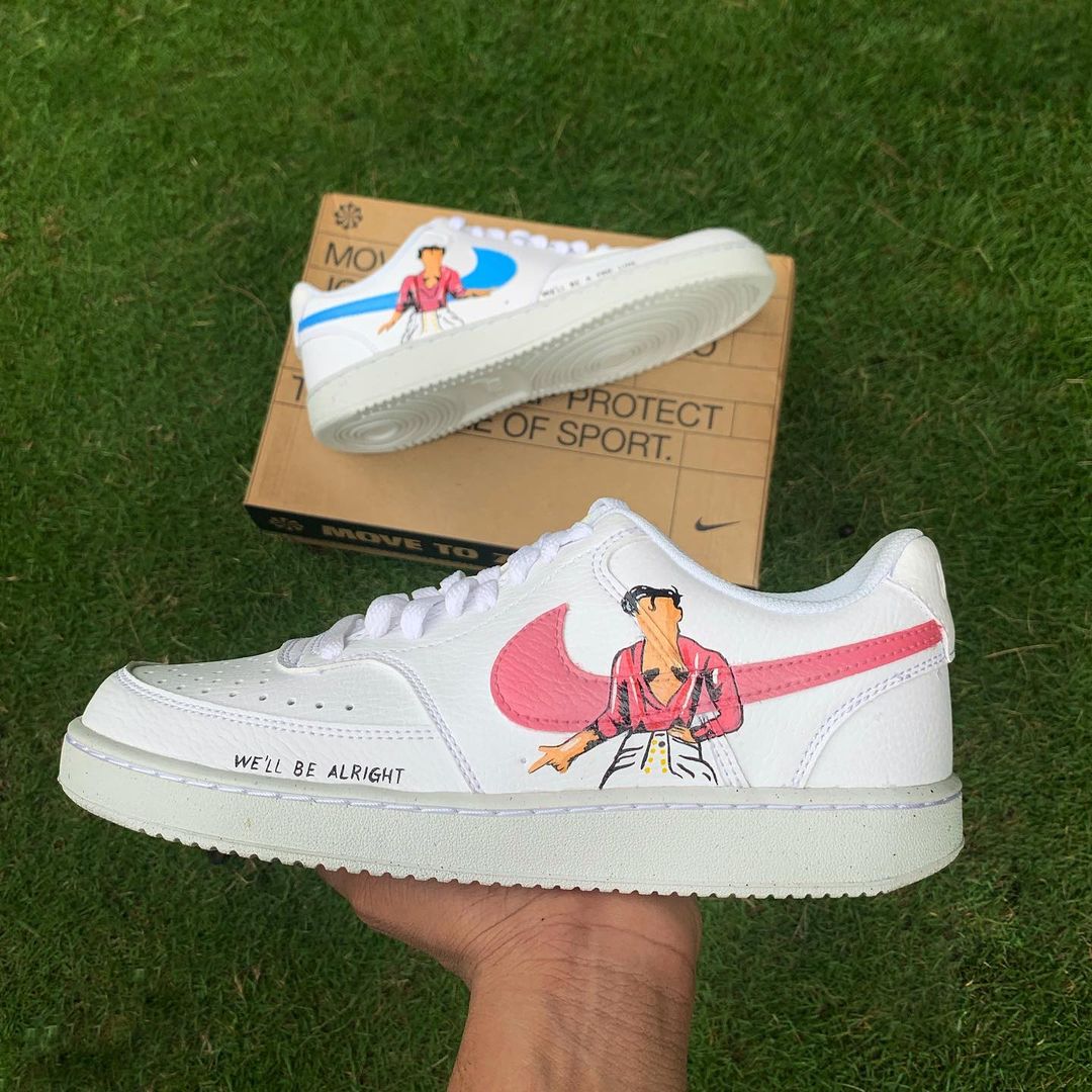 Nike Air Force Harry Styles Nike Af1 Custom Harry Styles Shoes