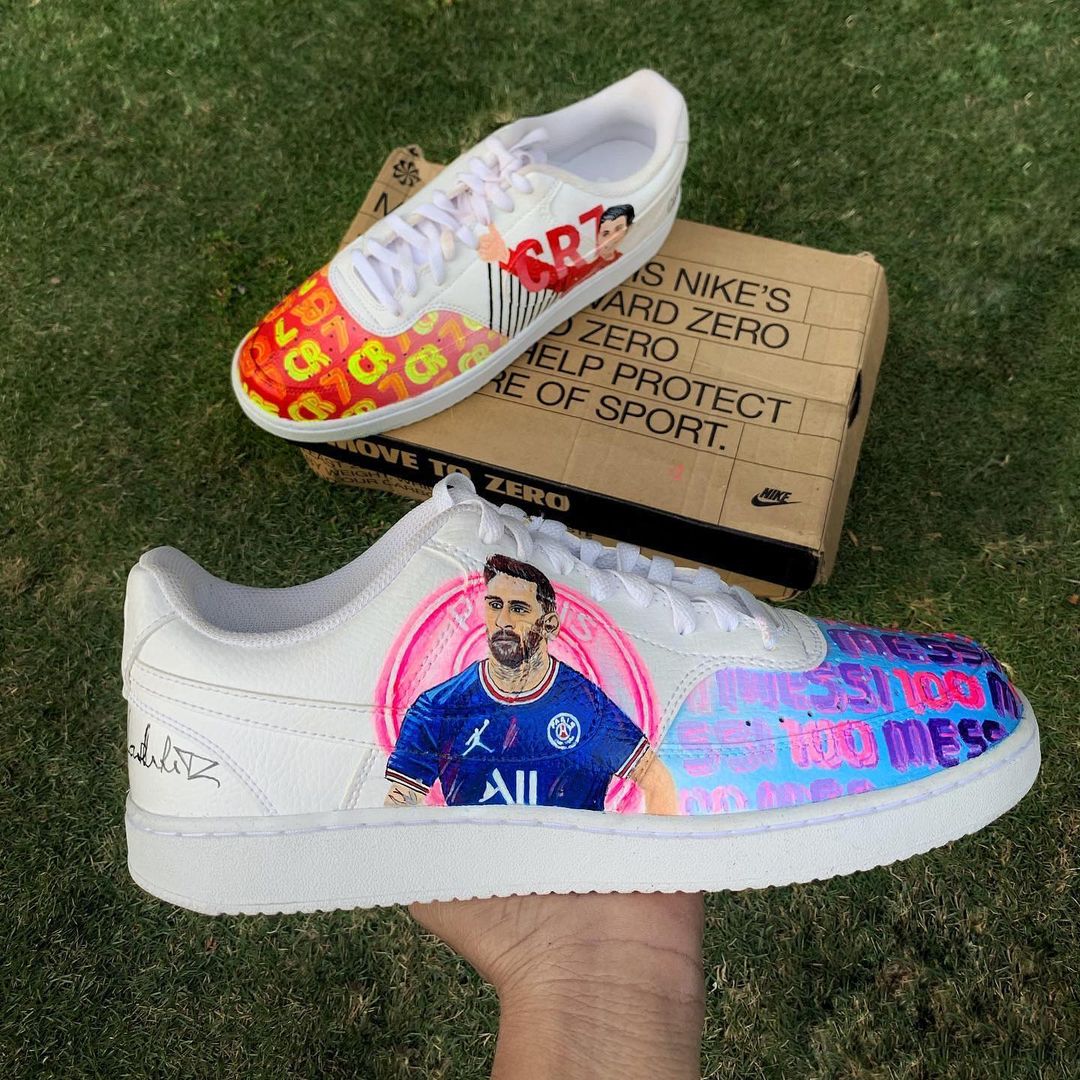 Nike Court Vision x Messi x Ronaldo Knickgasm