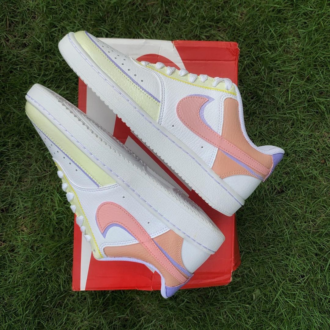 Nike Court Vision x Peach Pastel Knickgasm