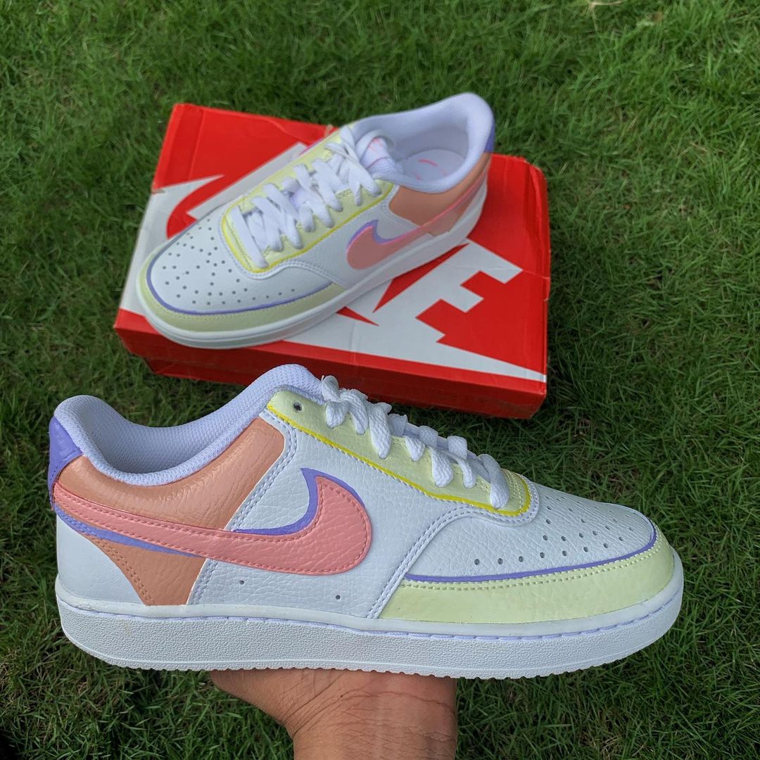 Nike Court Vision x Peach Pastel Knickgasm