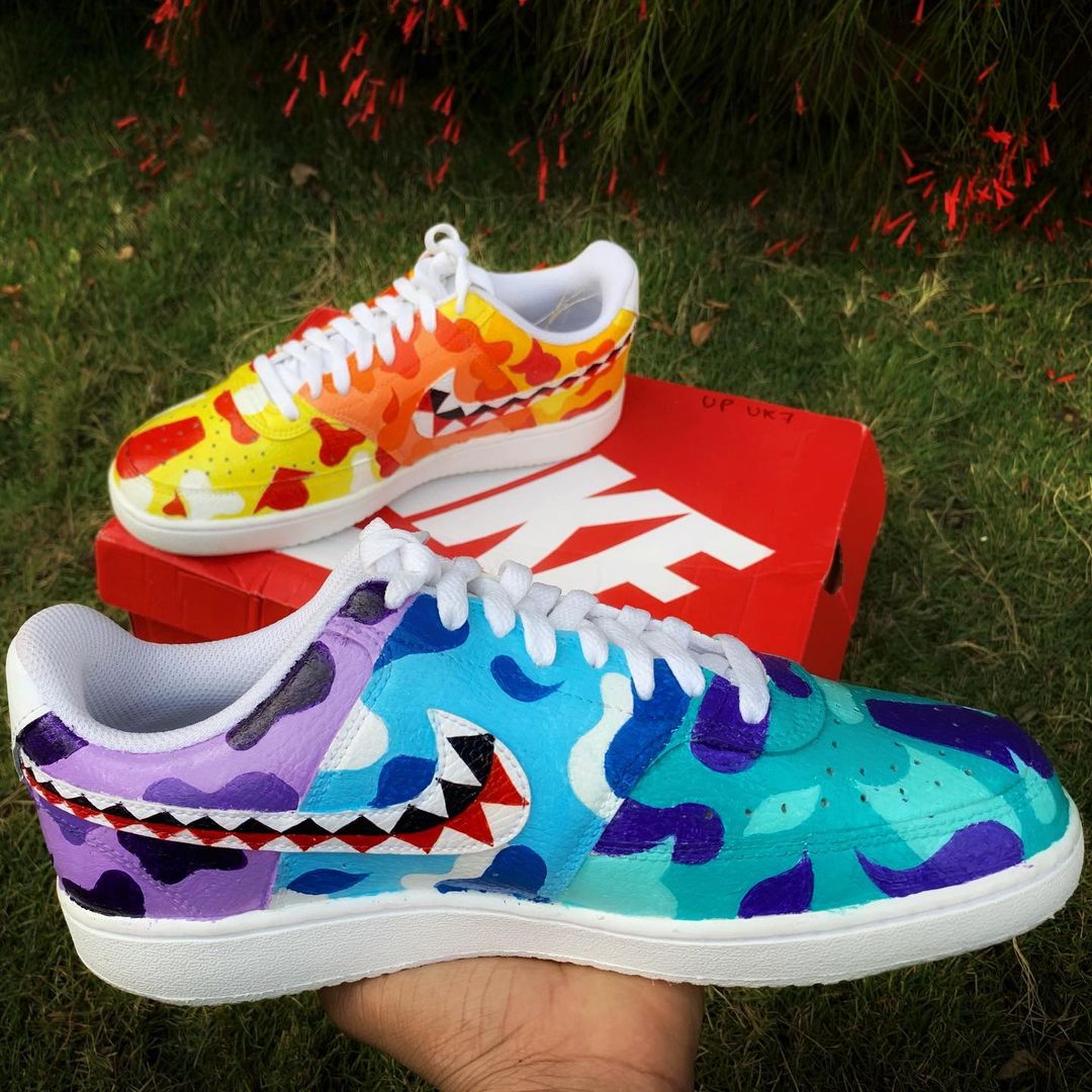 Nike Court Vision x Reversed Mismatched