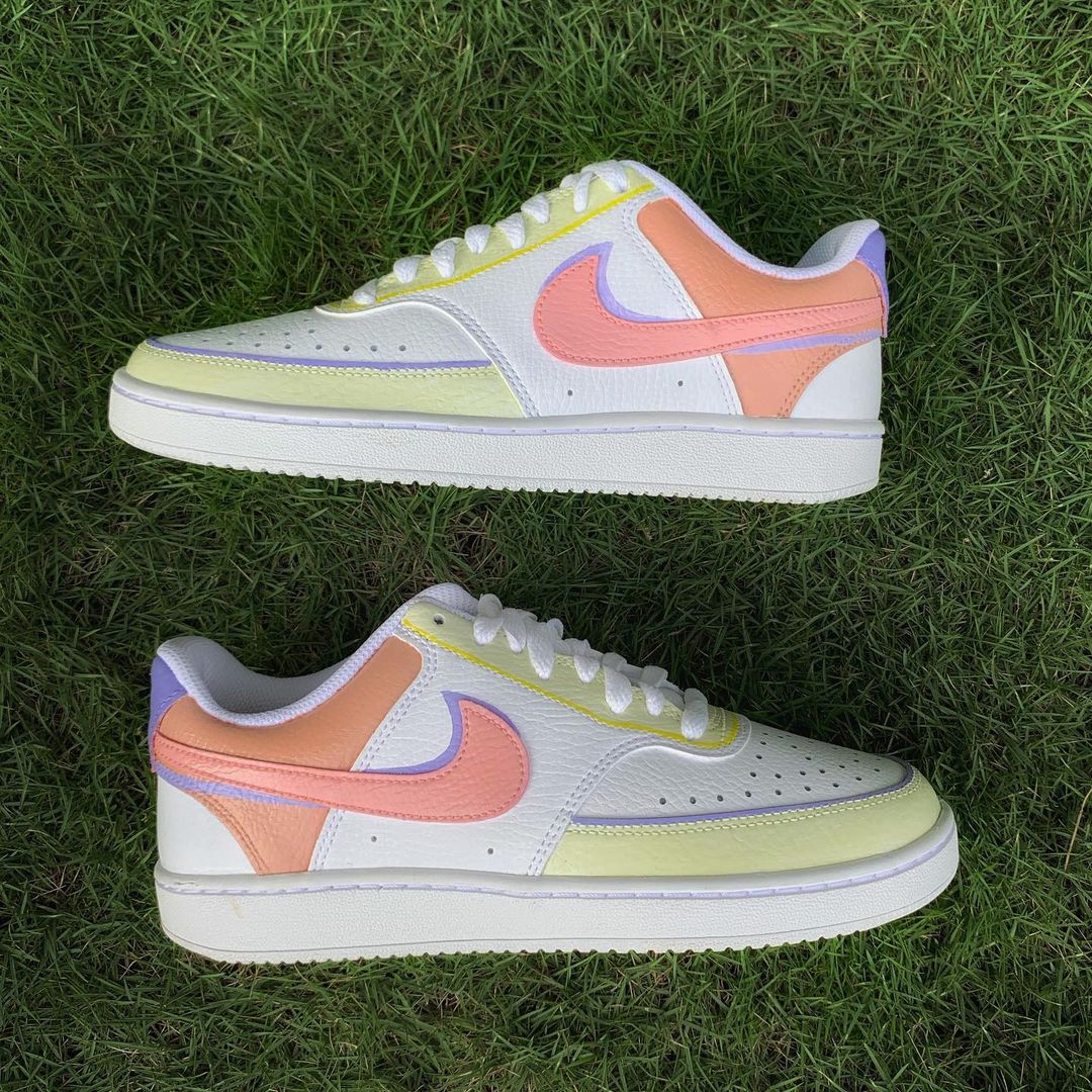 Nike Court Vision x Peach Pastel – Knickgasm