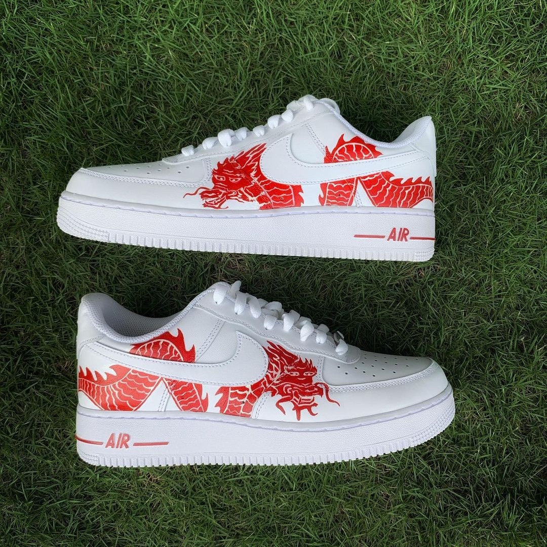 Nike Air Force 1 x Red Dragon