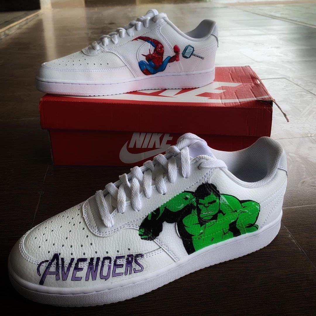 Avengers shop nike shoes