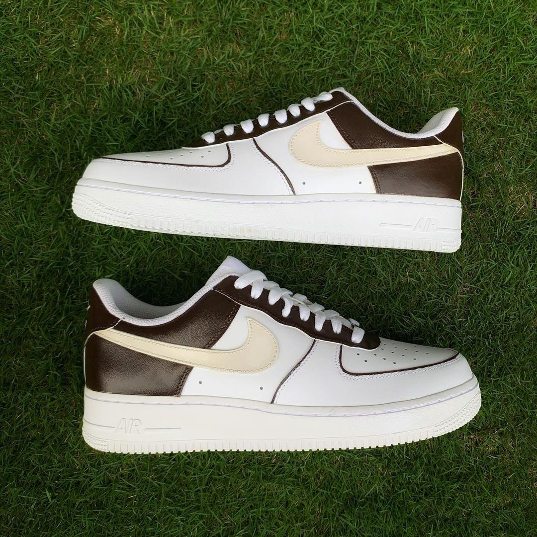 Nike Air force 1 Mocha â Knickgasm