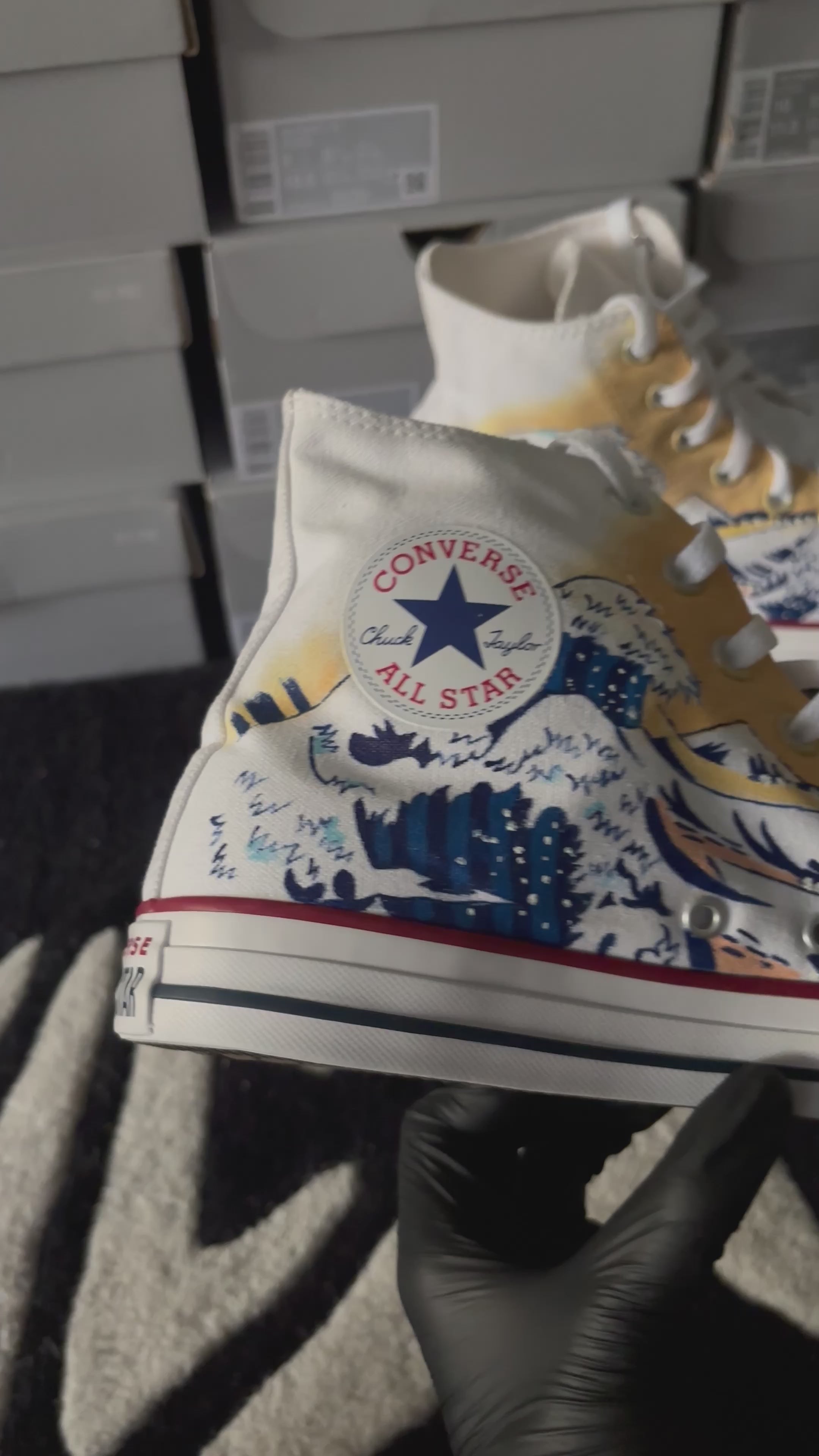 Converse x The Great Wave off Kanagawa