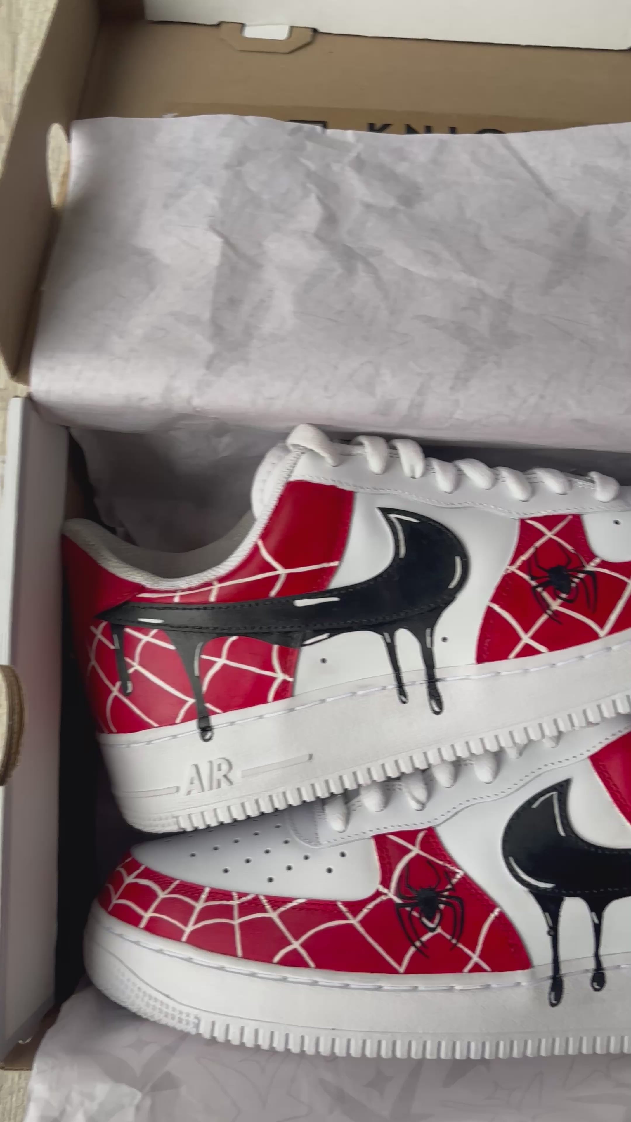 spiderman air forces