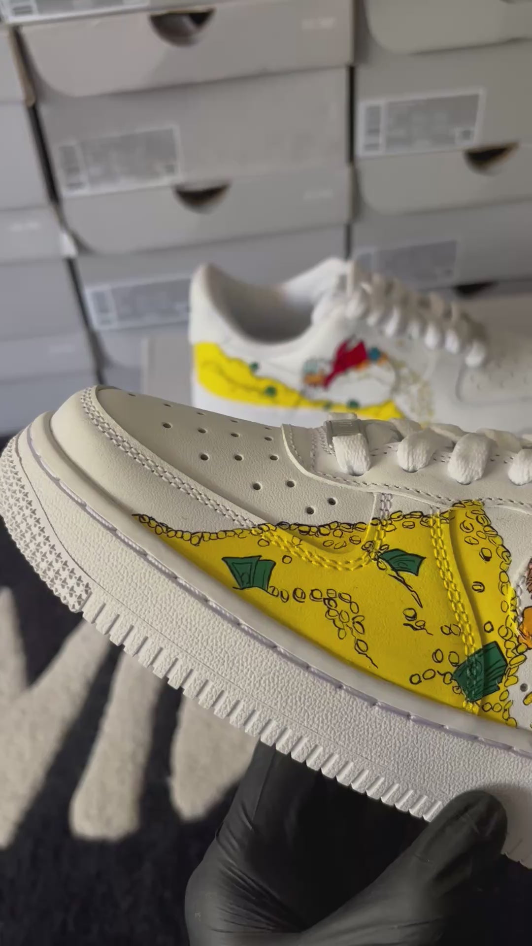 Scrooge McDuck x Nike Air Force 1