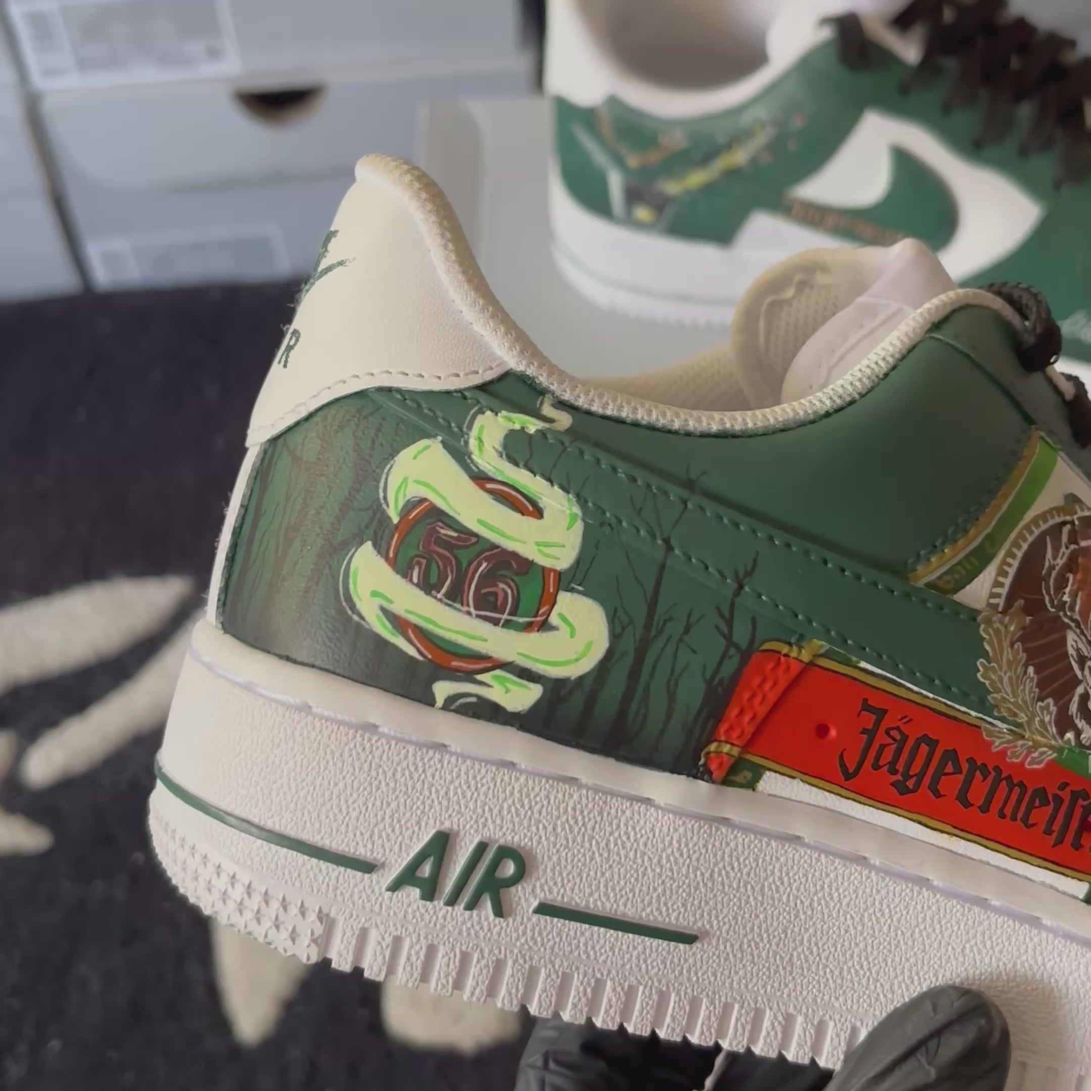 Jägermeister x Nike Air Force 1 – Knickgasm